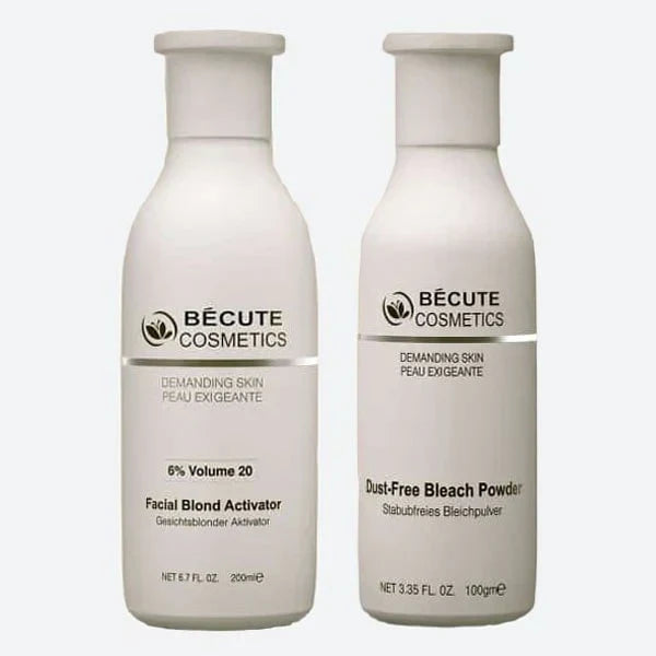 Becute Skin Polish Set – Bleach Powder & Facial Blonde Activator For Radiant And Even Skin Tone