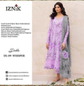 3 Pcs Women's Unstitched Patch Work Suit
