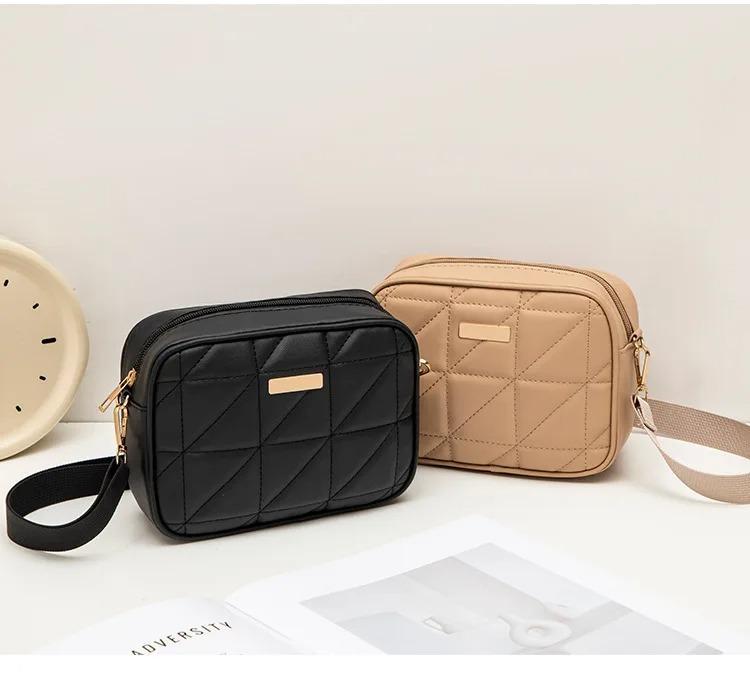 Stylish Girl's Crossbody Bag - Off White 1 Pc with Embroidered Pattern