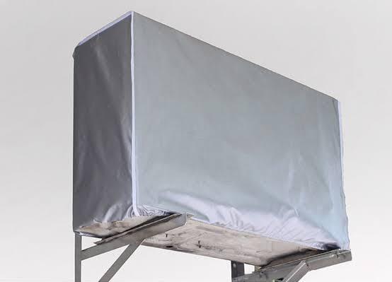 2 Pcs Parachute Indoor And Outdoor AC Covers