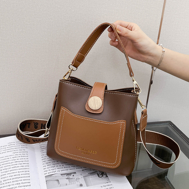 Bags Women's Crossbody Small Hand Shoulder Bag New Trendy Fashion Large Capacity Portable Shoulder Crossbody Bag Bucket Bag