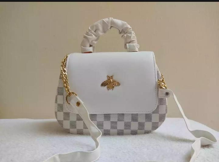 Girl's Rexine Printed Shoulder Bag