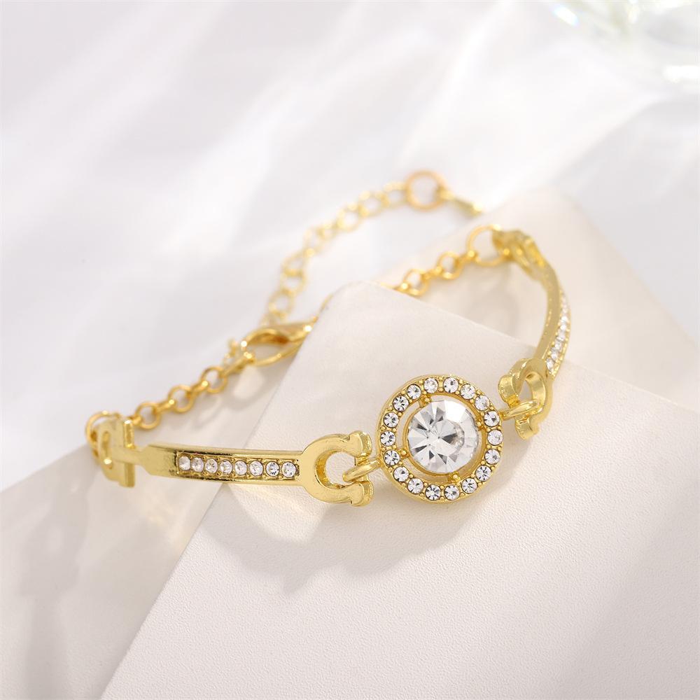 1 Pc Rhinestone Chain Bracelet