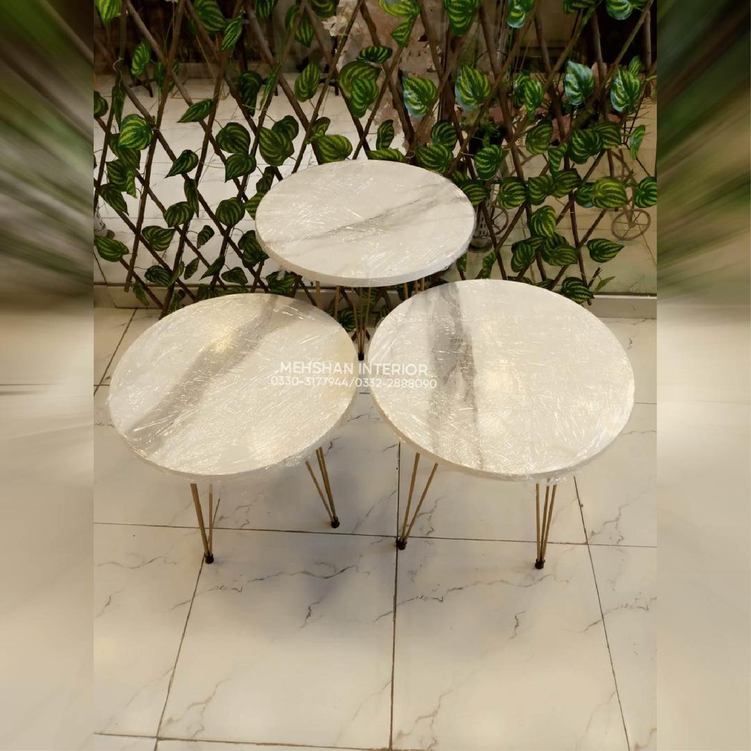 3 Pcs Coffee Table Set