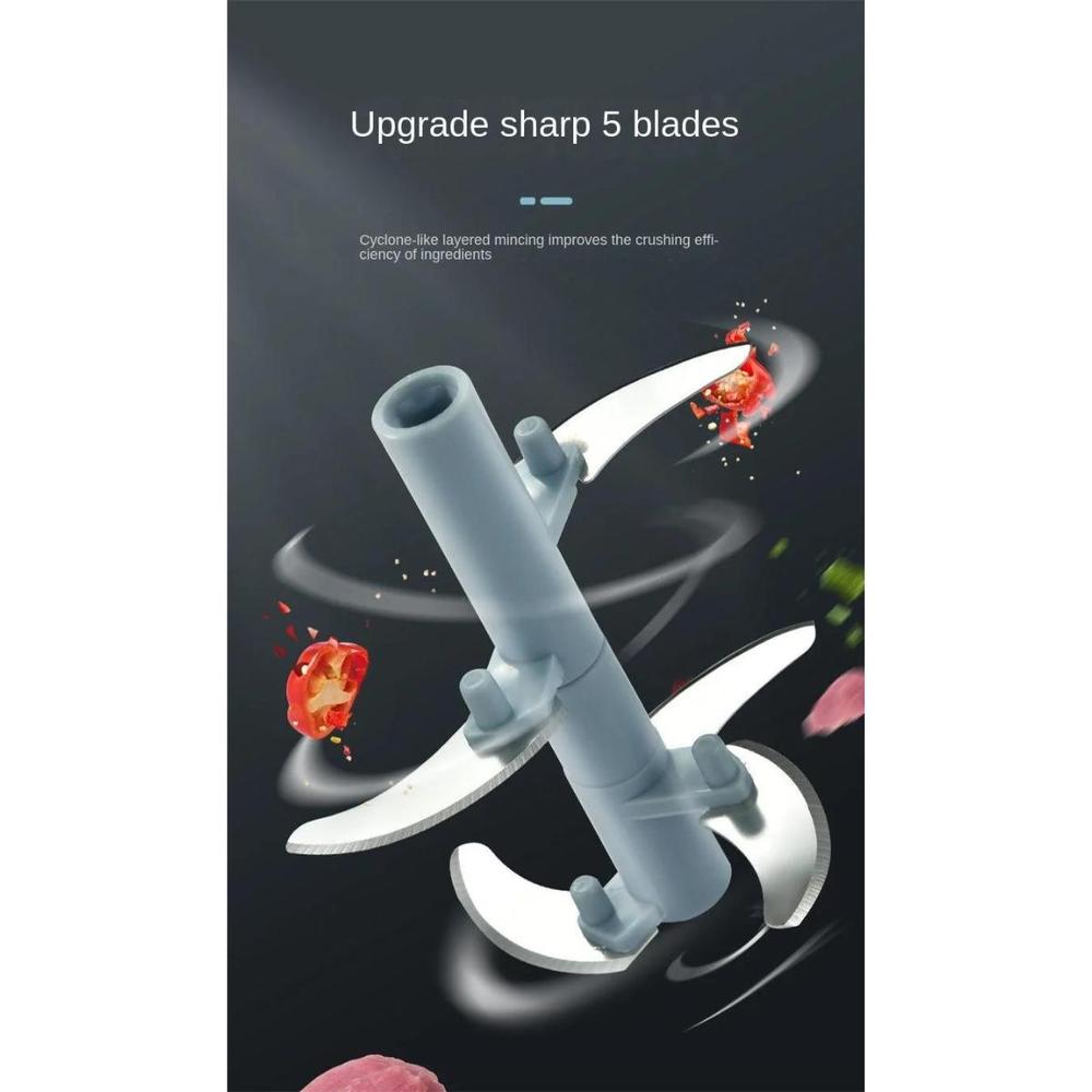 Hand Pull Manual Quick Food Chopper - Big