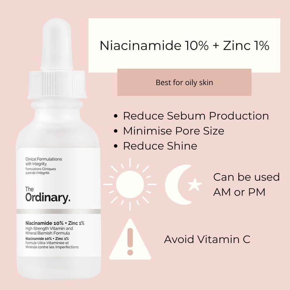 The Ordinary Serum Niacinamide 10% + Zinc 1%