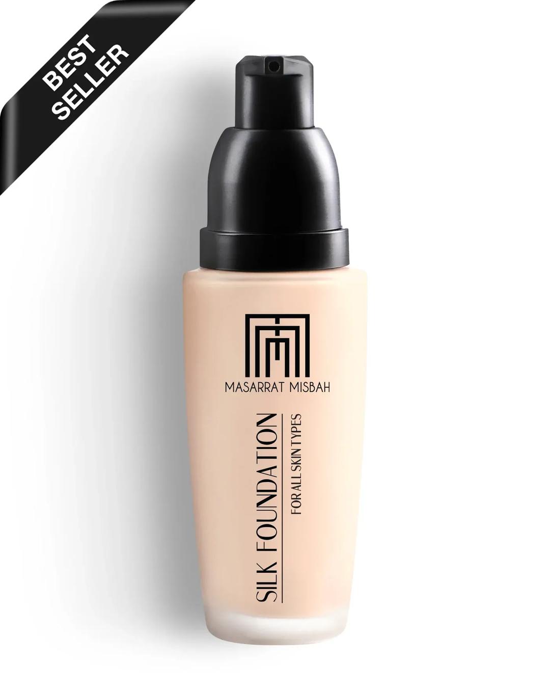 High Coverage Cream Foundation - 24 Hours Full Coverage for All Skin Types - 1 Pc
