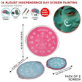 14 August Independence Day Screen Painting