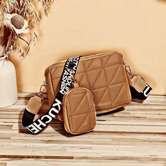 Stylish Girl's Multicolor Crossbody Bag - 1 Pc