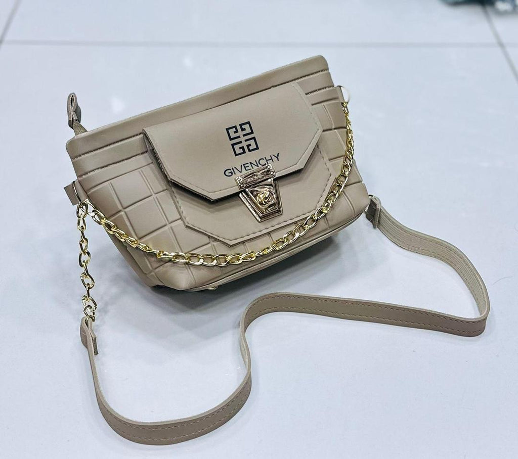 Multicolor Girl's Chain Crossbody Bag - 1 Pc Stylish Accessory