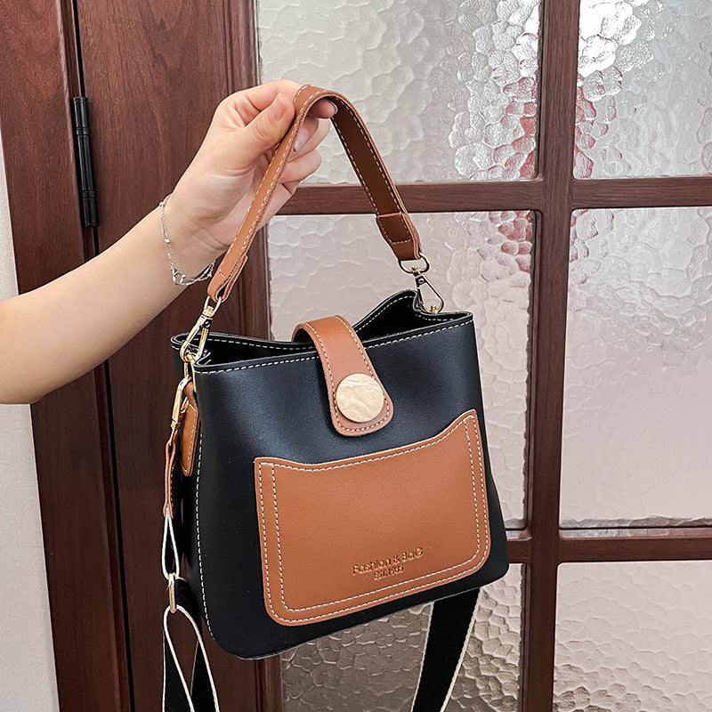 Bags Women's Crossbody Small Hand Shoulder Bag New Trendy Fashion Large Capacity Portable Shoulder Crossbody Bag Bucket Bag