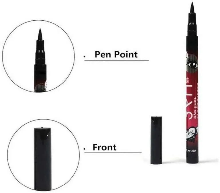 Smudge Proof 36 Hour Long Lasting Liquid EyeLiner Pack Of 12