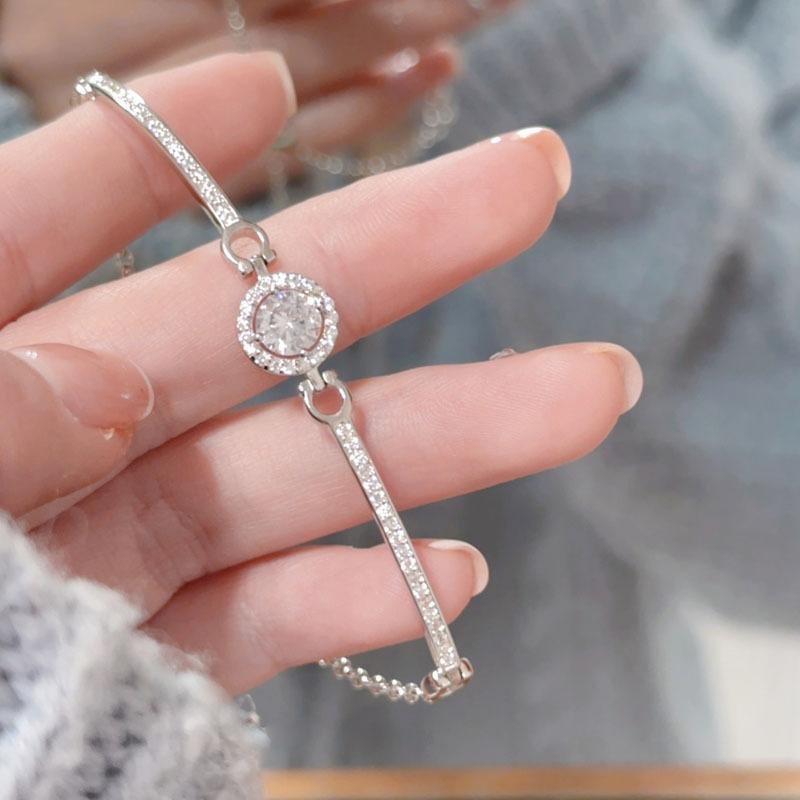 1 Pc Rhinestone Chain Bracelet