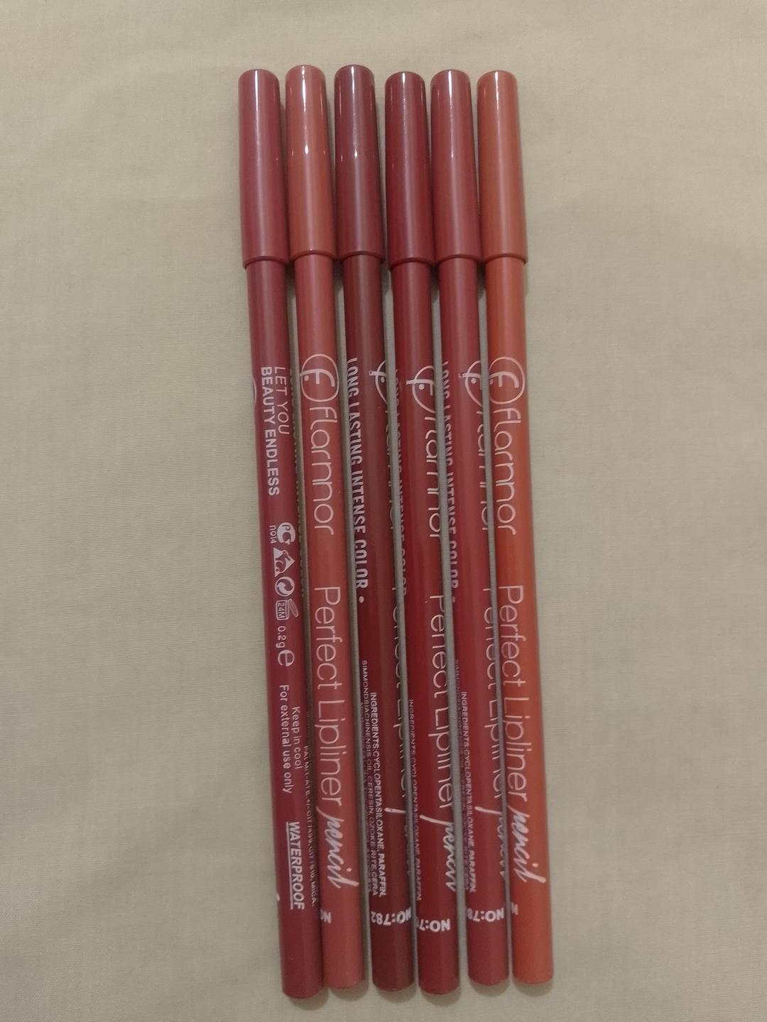 Vibrant Multicolor Lip Pencil Set - 12 Pcs with Bold Coverage & High Pigmentation