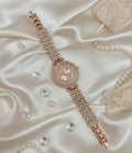 Chic Women's Quartz Watch with Water Resistance - 1 Pc Stylish Round Analogue Timepiece in Rose Gold