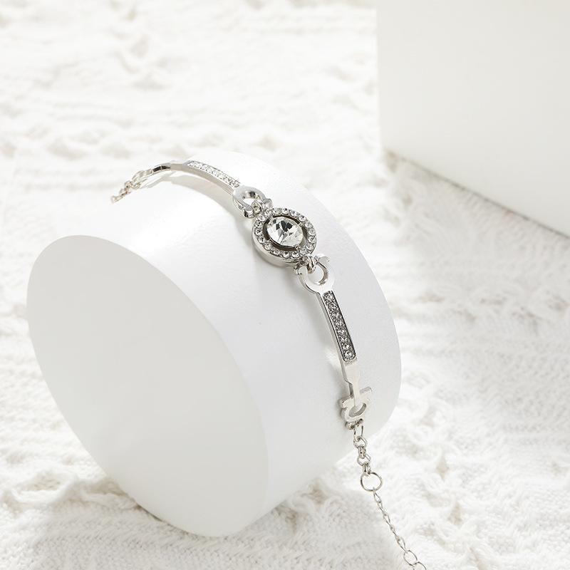 1 Pc Rhinestone Chain Bracelet
