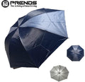 1 Pc Weather-Resistant Black Fiberglass Umbrella - Easy-To-Use Outdoor Companion