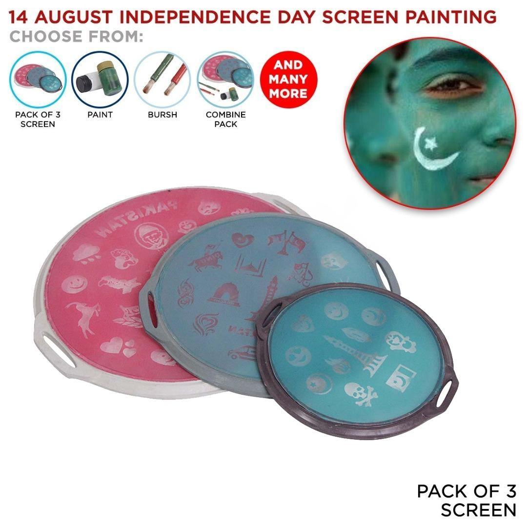14 August Independence Day Screen Painting