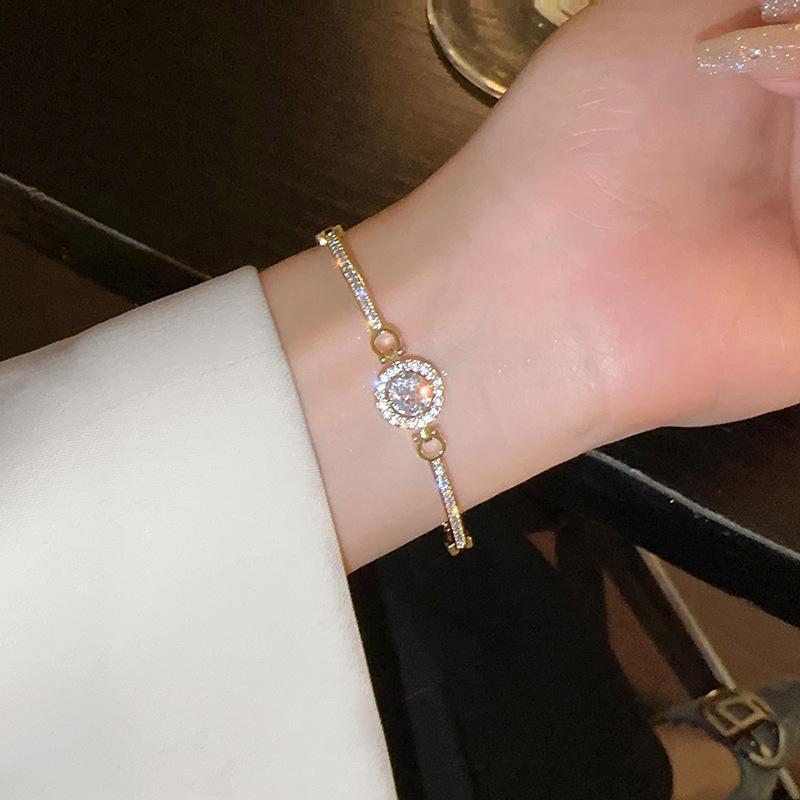 1 Pc Rhinestone Chain Bracelet