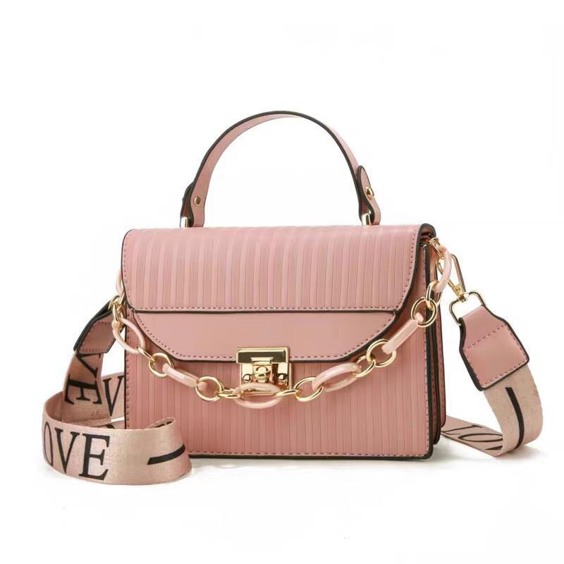 Nylon Plain Hand Bag in Assorted Color